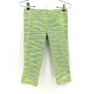 Zella Girl Green Ice Sonic Spacedye Crop Legging